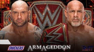 Batista vs Goldberg for Championship [upl. by Begga797]