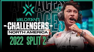 All ACES  VCT Challengers NORTH AMERICA 2022 Split 2 [upl. by Veleda]