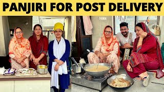 Panjiri Recipe For New Motherਨਵੀਂ ਬਣੀ ਮਾਂ ਲਈ ਪੰਜੀਰੀ ਬਣਾਉਣ ਦਾ ਪੁਰਾਤਨ ਤਰੀਕਾ  Punjabi Panjiri Recipe [upl. by Mandler768]