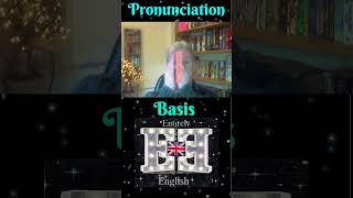 Pronunciation of Basis englishpronunciation efl [upl. by Endora168]