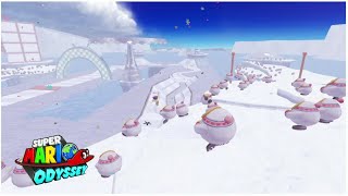 How to get out of bounds in snowline Circuit Snow Kingdom [upl. by Rairb]