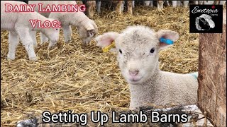 Setting Up Lamb Barns [upl. by Omik]