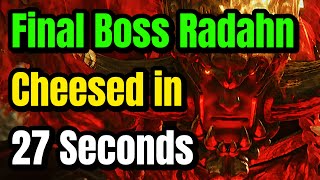 Easy Build  Cheese Final Boss Radahn  Elden Ring DLC Shadow of Erdtree [upl. by Iderf941]