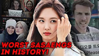 KPop Idols Most Dangerous Sasaengs [upl. by Akirre]