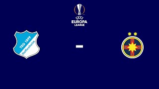 Hoffenheim Vs FCSB EUROPA LEAGUE  FAZA LIGII  RUNDA 6 20242025 Live [upl. by Celtic]