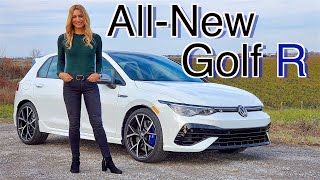 AllNew 2022 VW Golf R review  The perfect hot hatch [upl. by Ria560]