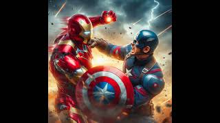 Iron man vs Captain America Part 1 marvel trending shorts ironman civilwar captainamerica [upl. by Estus]