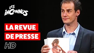 Les Inconnus  La revue de presse  Au secours  Tout va mieux  au Théâtre de Paris [upl. by Hsepid]