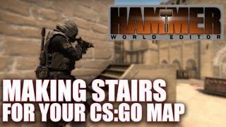 How To Make Stairs For CSGO map  Hammer World Editor [upl. by Giuliana]