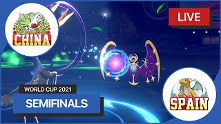 Antonio Sánchez 🇪🇸 vs Tan Qingyang 🇨🇳  Semifinals  2021 World Cup of Pokémon VGC [upl. by Lody541]