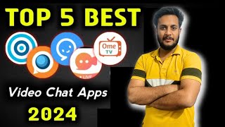 Top 5 best Omegle alternatives 2023  Free video chatting websites and apps  Omegle Kaise Chalaye [upl. by Sheree]