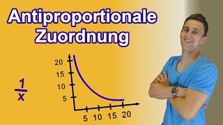 Antiproportionale Zuordnung  Leicht und anschaulich erklärt durch Alltagsbeispiel  LehrerBros [upl. by Artim821]