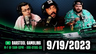 Barstool Sports Picks Central  Tuesday September 19th 2023 [upl. by Viola]