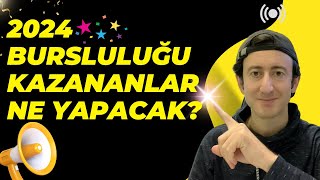 Bursluluğu Kazananların Yapacağı İşlemler  2024 Bursluluk [upl. by Nire]