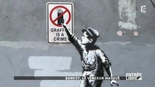 Banksy roi du street art  Entrée libre [upl. by Enialem460]