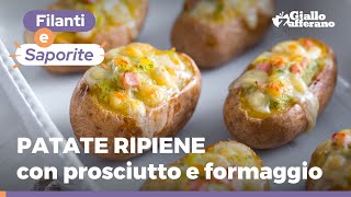 PATATE RIPIENE AL FORNO  Ricetta facile e gustosa [upl. by Collin]