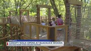 Canopy Walk opens at Blacklick Woods [upl. by Iphigeniah]