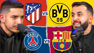 PSG 23 BARCELONA amp ATLETICO MADRID 21 DORTMUND  SDS LIVE WATCHALONG [upl. by Abbye]