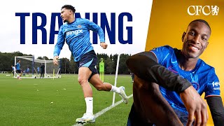 TRAINING preBournemouth  JACKSON contract BTS 📸  Chelsea FC  202425 [upl. by Lathan]