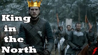 Jon Snow King in the North Game of Thrones S6 Theories [upl. by Yelac]