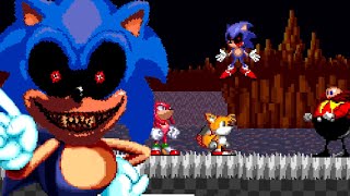 ANOTHER SONICEXE FAN GAME ALL ENDINGS [upl. by Teryl622]