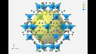 ZIF8 metalorganic framework [upl. by Hareenum780]