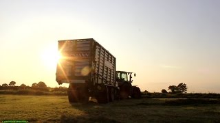 Grassilage mit Fendt 724 Vario und Bergmann Repex 29S [upl. by Marnie]