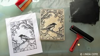 LINDA COTE Printmaking Supplies The Ink [upl. by Bunny141]