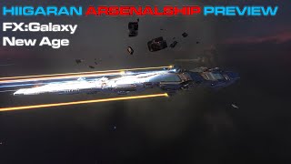 Homeworld Mobile ＆ HWRM  FX Galaxy New Age Mod  Hiigaran Arsenalship Preview [upl. by Esiuole]