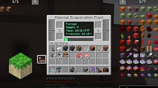 Minecraft Thermal evaporation plant [upl. by Tterrag]