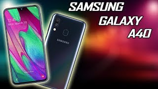 Samsung Galaxy A40 Unboxing  Showcase  Review [upl. by Aenaj347]