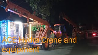 ACE Hydra Crane and equipment [upl. by Apilef]