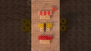 🍣 Nigiri Sushi  Satisfying Fuse Bead Crafting  perlerbeads nigirisushi nigiri fish tamago [upl. by Kruse]