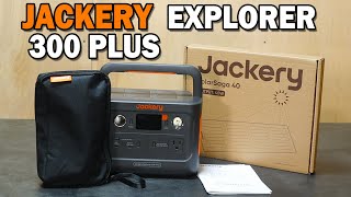 Jackery Explorer 300 Plus Power Station Full Overview [upl. by Tennaj]