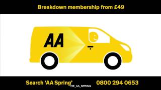 AA Breakdown membership from £49 a year [upl. by Picker]