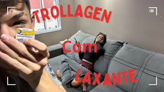 Trolagem trolei minha amiga com laxante na bebida dela [upl. by Euqinue402]