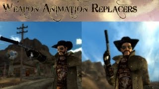 Modding Fallout NV Ultimate Edition part 6  Weapon Animation Replacers [upl. by Shipp622]