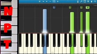 Ariana Grande  A Little Bit Of Your Heart  Piano Tutorial  How To Play  Synthesia [upl. by Flosser]