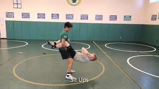 Strength Training for Wrestlers  Partner Lifts [upl. by Ennaear876]