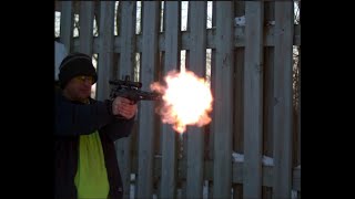 The Remington XP100 in 221 Fireball HIGHSPEED Video [upl. by Jeffy]