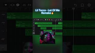 Lot of Me by Lil Tecca Remake🔥 GarageBand iOS [upl. by Mattson421]