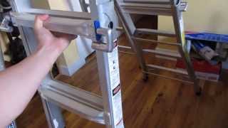 Werner MT22 and MT17 Ladder Safety Dont Lose a Finger [upl. by Holofernes]