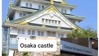 Osaka castle JapanOsaka castle museum Osaka museum of history osakacastle japantrip [upl. by Ayana]