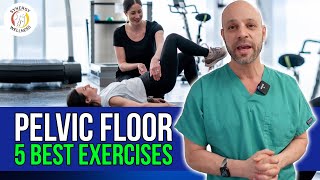 5 PELVIC FLOOR Exercises [upl. by Alpheus]