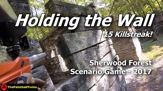 Sherwood Forest Paintball  Holding the Castle Wall 2017 Highlight [upl. by Zeba776]