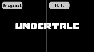 Undertale  Another Medium but AI added lyrics to it Suno AI [upl. by Ashton]