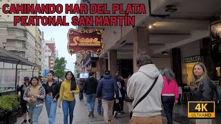 Recorriendo Mar del Plata Peatonal San Martín [upl. by Stent]