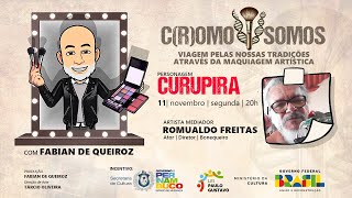 8º ENCONTRO AO VIVO  Maquiagem artística CURUPIRA [upl. by Aneekal]