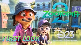 Zootopia 2 First Look • D23 2024 [upl. by Spalding549]