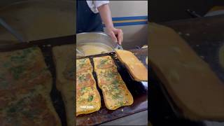 Amazing Bread Pudla Full Making 😍 shorts youtubeshorts shortvideo food [upl. by Gayleen574]